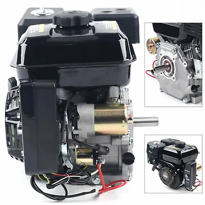 $180 • Buy 7.5HP 212CC Gas Engine Electric Start Motor Go Kart Log Splitter Gasoline Engine