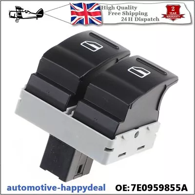 Electric Window Double Switch Driver Side For VW Transporter T5 2003-2014 • £9.99