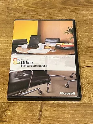 Microsoft Office Standard Edition 2003 For Windows Authentic W/Product Key • $12