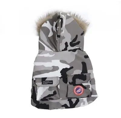 Designer Dog Coat Canada Goose Style Dog Coat Jacket Luxury Dog Coat • £23.50