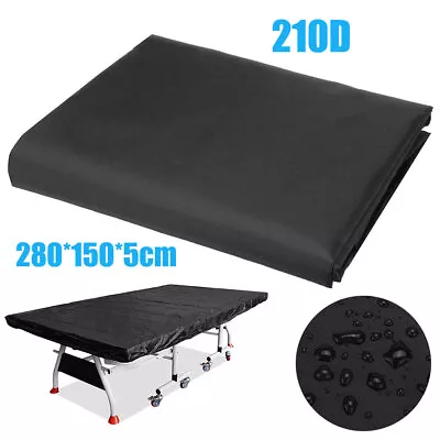 280*150cm Waterproof Dustproof Tennis Table Ping Pong Cover For Outdoor Indoor • $27.59