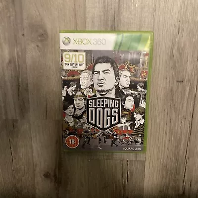 £3.25 • Buy Sleeping Dogs Microsoft Xbox 360 2012 Video Game With Manual PAL