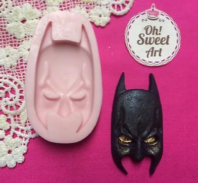 Batman Famous Silicone  Mold Food Safe Cake Decoration Candy Cupcake (FDA) • $14.99