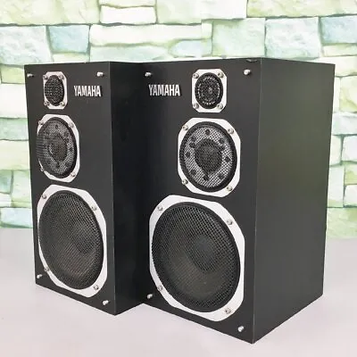 YAMAHA NS-1000MM Speaker Black Pair  (2 Unit) Sound Output Confirmed [Excellent] • £225.66