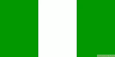 NIGERIA FLAG 3X2 Feet 90cm X 60cm FLAGS Nigerian Lagos Abuja • £4.99