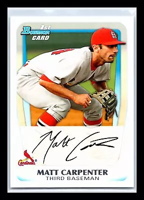 Matt Carpenter  2011 1st Bowman  BowmanProspects Rookie #BP66 • $0.99