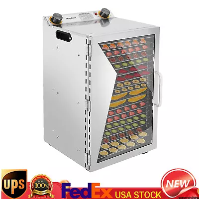 Baking Machine 18 Tray Food Dehydrator For Fruit Meat Beef Jerky Herbs • $160