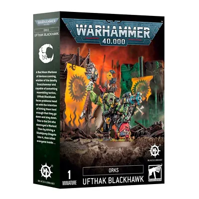 Games Workshop Warhammer 40k Black Library: Orks: Ufthak Blackhawk 50-65 • £26.95