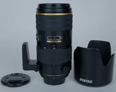 EX+ Pentax-DA * 60-250mm F4 ED IF SDM Super Telephoto Zoom Lens Warranty • $438.96