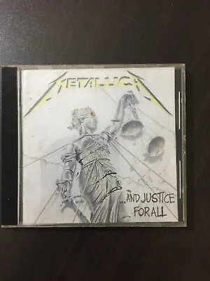 Metallica And Justice For All Cd Album Various Artists Australian Cd 836062-2 • £34.12