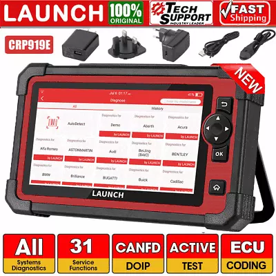 2023 LAUNCH CRP919E PRO+ OBD2 Scanner Bi-directional Full System Diagnostic Tool • $409