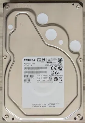 £59.95 • Buy Toshiba MD04ACA500, 5TB, 7200 RPM, 3.5 In, SATA 6Gbit/s Internal Hard Drive, HDD
