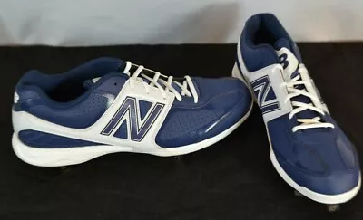 New Balance Size 16 Navy Baseball Cleats  • $42