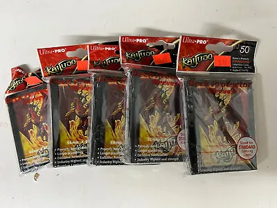 Kaijudo Sleeves - INFERNUS - 5 Packs Of 50 • $9.99