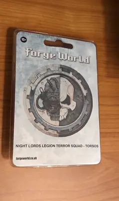 Night Lords Legion Torsos Warhammer Space Marine Horus Heresy • $134.89