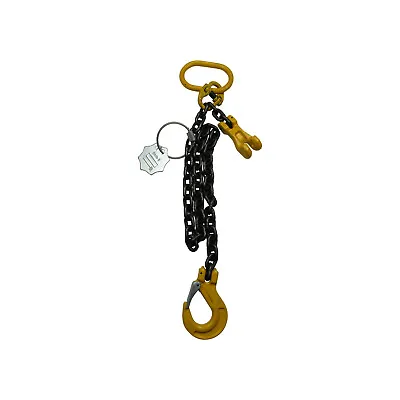 Lifting Chain Slings Grade 80 Clevis Sling Hooks & Shorteners (1.5T - 26.5T SWL) • £32