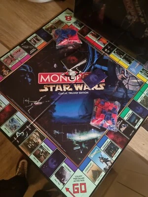 Parker Brothers Monopoly Star Wars Classic Trilogy Edition  • £5
