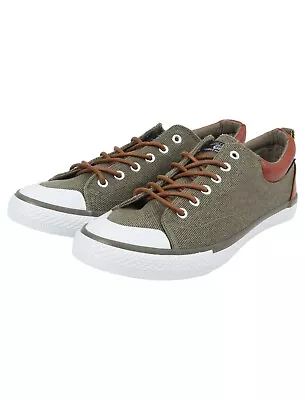 Mens Shoes Plimsolls Lace Up Pumps Tokyo Laundry 'Conspiracy' Trainers • £22.99