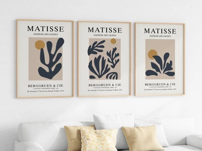 £10 • Buy Set Of 3 Matisse Wall Art Prints Living Room Home Décor