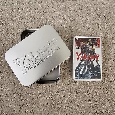 Yakuza Dead Souls Like A Dragon Playing Cards Deck Exclusive Promo Tin Box New • $79.99