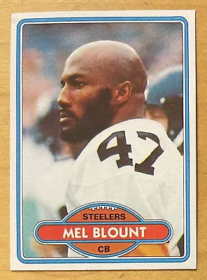 Mel Blount 1980 Topps Football #155 Pittsburgh Steelers NM-MT • $3.49