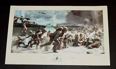 Matt  Hall - OFF  THE  BEACH - WW II - Peleliu - MINT - Victory Edition • $265