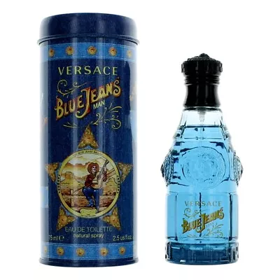 Blue Jeans By Versace 2.5 Oz EDT Spray For Men • $23.52