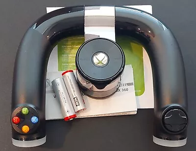 Xbox 360 Wireless Speed Steering Wheel Racing Controller Microsoft 1470 Tested • $10.90