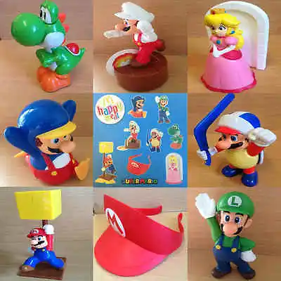 McDonalds Happy Meal Toy 2015 Super Mario Team Plastic Character Toys - Various • £4