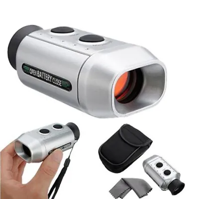 Golf Rangefinder Digital 7x Range Finder Hunting Telescope Monocular 930 Yards • $40.41