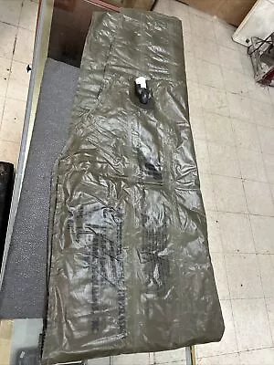 Vintage 1981 US Military Army Surplus Pneumatic Inflatable Air Mattress • $25