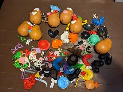 Lot Of Mr. & Mrs.Potato Head Pirate W/ Bird  Spiderman Batman Lots! • $39