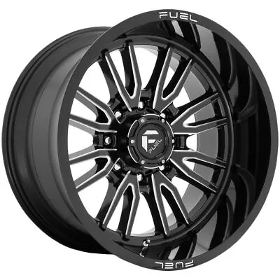 4-New 20  Fuel D761 Clash Wheels 20x10 8x170 -18 Black Milled Rims 125.1 • $1708