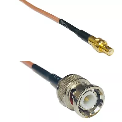 RG316 SMB MALE To BNC MALE RF Cable Rapid-SHIP LOT • $11.99