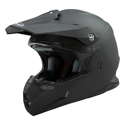 Gmax MX-86 Matte Black Off Road MX Helmet Adult Sizes XS - XL • $64.99