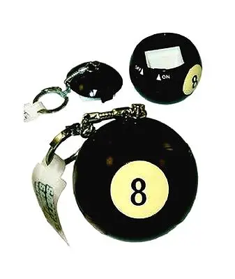 Billards Pool Black 8ball  Keychain Stash/1 Pc • $10.99