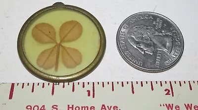 Vintage Watch Fob Charm Four Leaf Clover • $12.99