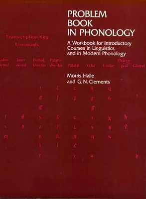 Problem Book In Phonology: A Workbook For Introductory Courses In Linguisti... • $53.17