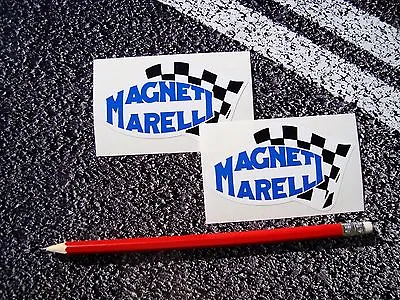 MAGNETI MARELLI Stickers 9cm X 5cm F1 Lemans  Motorsport Rally  • $3.16