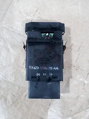 OEM 1994-2000 Ford Mustang Rear Defrost Switch F4ZB-19A328-AA Used • $18