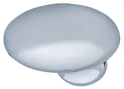 Hafele Polished Chrome Egg Football Oval Cabinet Hardware Door Knob Drawer Pull • $1.59