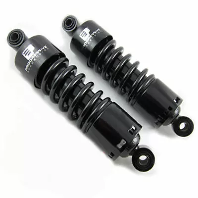 Progressive 11  Black 412 Standard Duty Shocks Set 1991-2017 Harley Dyna FXD/B/L • $344.95