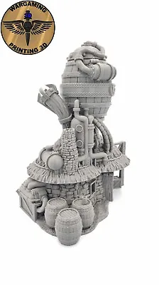 FOR Warhammer Scenery Printed Terrain LOTR WFB D&D Wargaming Dwarf Brewery  • £29.99