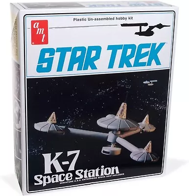 AMT Star Trek K-7 Space Station 1/7600 Plastic Model Kit AMT1415 • $41