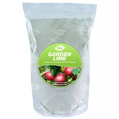 GroundMaster Garden Lime Nutritious Outdoor Plant Year Round Soil Fertiliser • £27.99