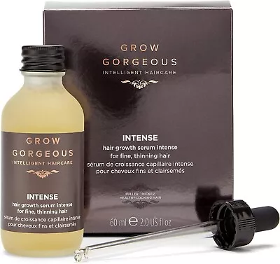 Grow Gorgeous Intense Hair Growth Serum 60ml - Imperfect Box • £8.99