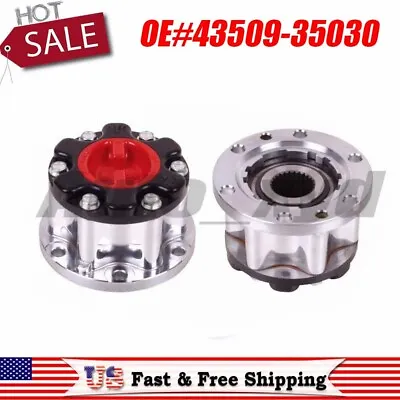 2x 43509-35030 Manual Wheel Locking Hub For Toyota T100 4Runner Pick Up Truck • $108