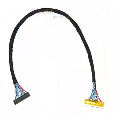 FIX 30 Pin 30Pin LVDS Cable Fix-30P-D6 2ch 6bit For B154PW01 V.1 40CM Length • $6.99