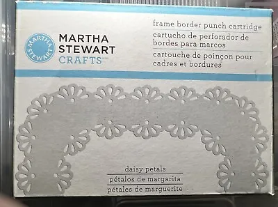 Martha Stewart Frame Border Punch Cartridge  Daisy Petals • £10