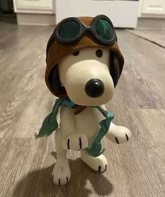 Vintage 1960s Snoopy Flying Ace Rubber Doll • $49.99